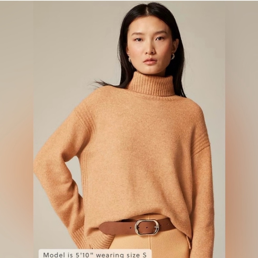 J. Crew Turtleneck Sweater in Supersoft Yarn - Picture 2 of 9